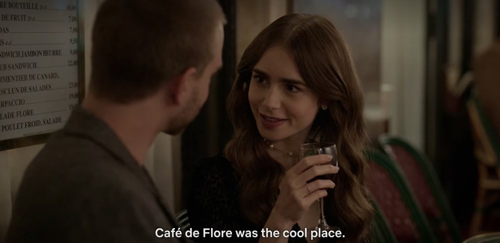 cafe de flore emily in paris