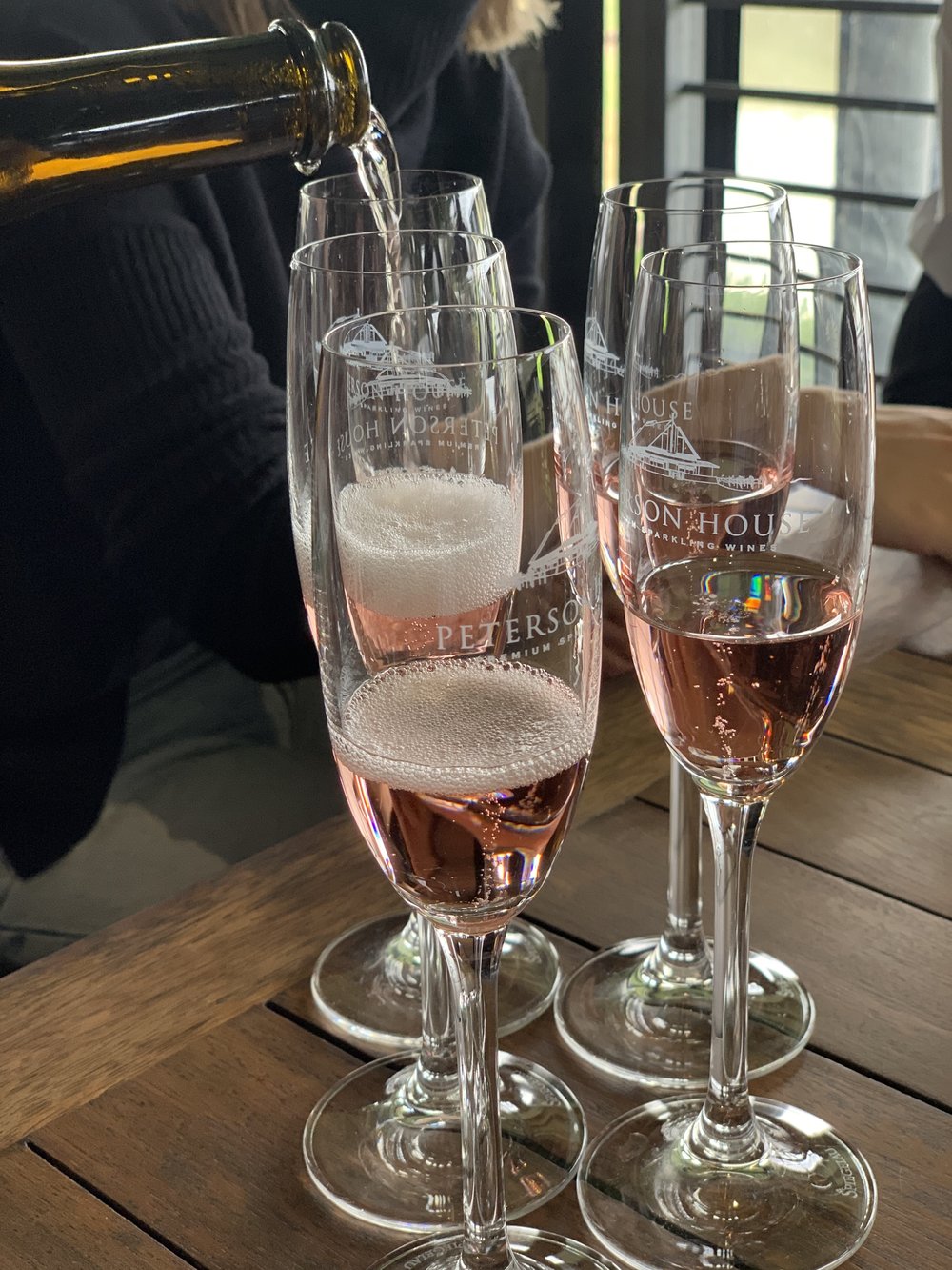 French champagne at Peterson House