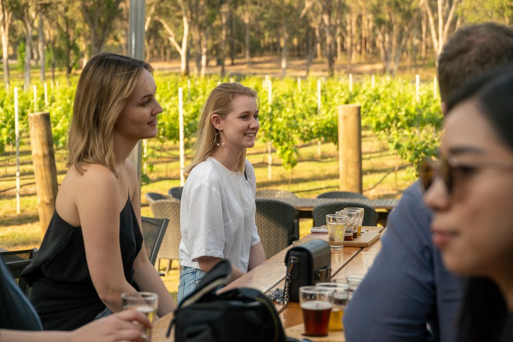 German beer at IronBark Hill Brewhouse