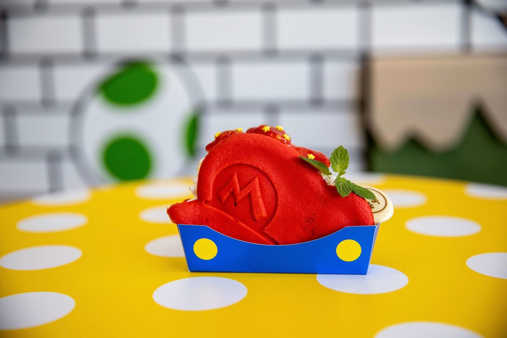 パンケーキ・サンド マリオの帽子 ～いちごのショートケーキ～