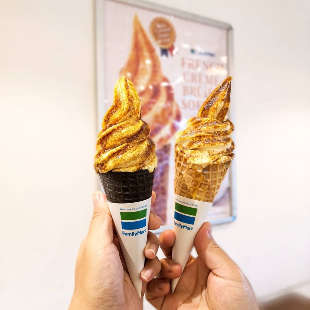 family mart food ice cream sofuto new flavour