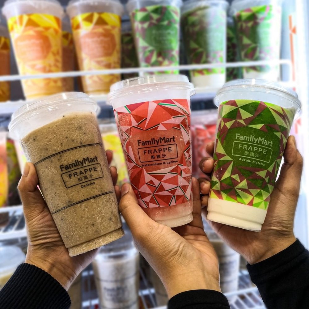 familymart malaysia frappe