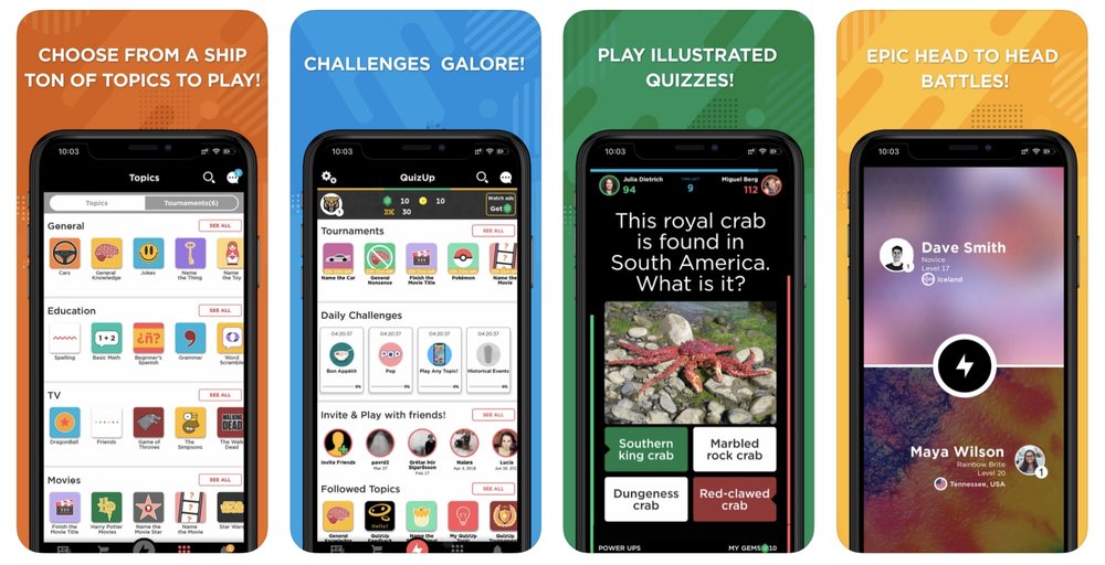quizup δωρεάν κινητό παιχνίδι φίλοι λήψη