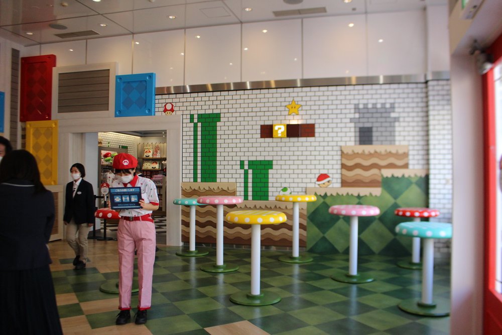 mario cafe design