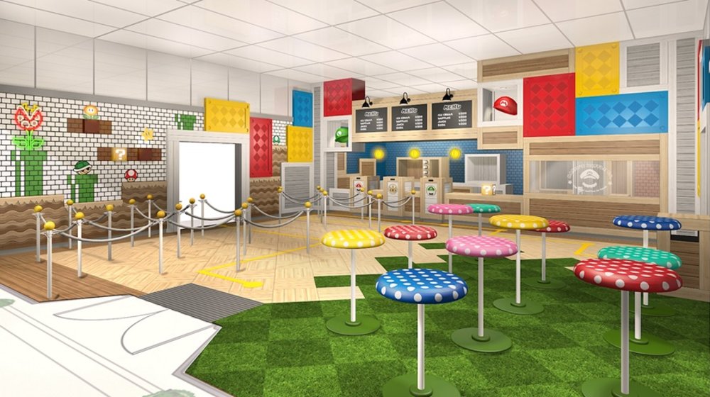 mario cafe design inspiration