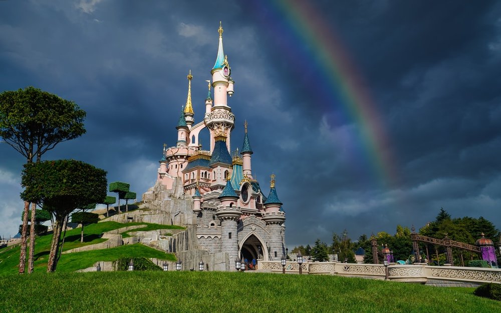 Disneyland Paris Castle secrets rainbow