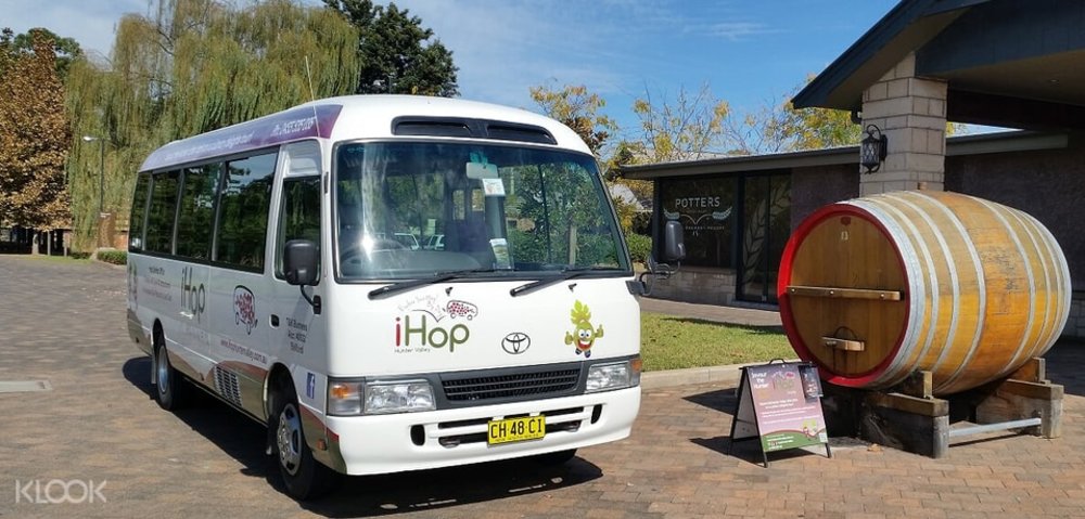 iHop hop on and hop off bus