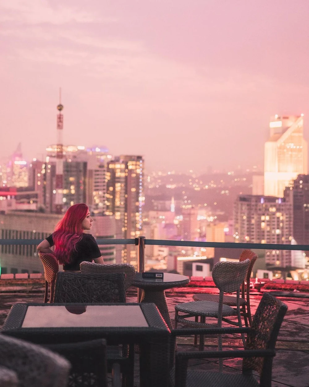 romantic rooftop restaurants bars kl heli lounge