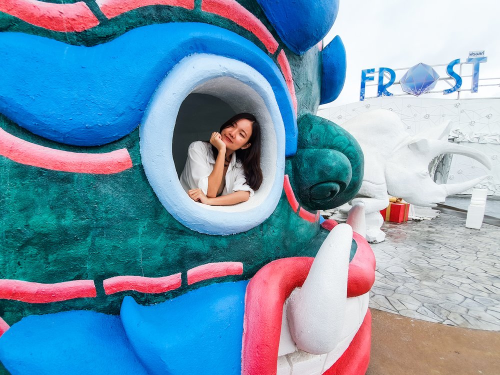 ถ่ายรูปที่ฟรอสท์ เมืองน้ำแข็งพัทยา (FROST Magical Ice of Siam)