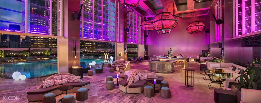 w kuala lumpur wet deck rooftop bar kl