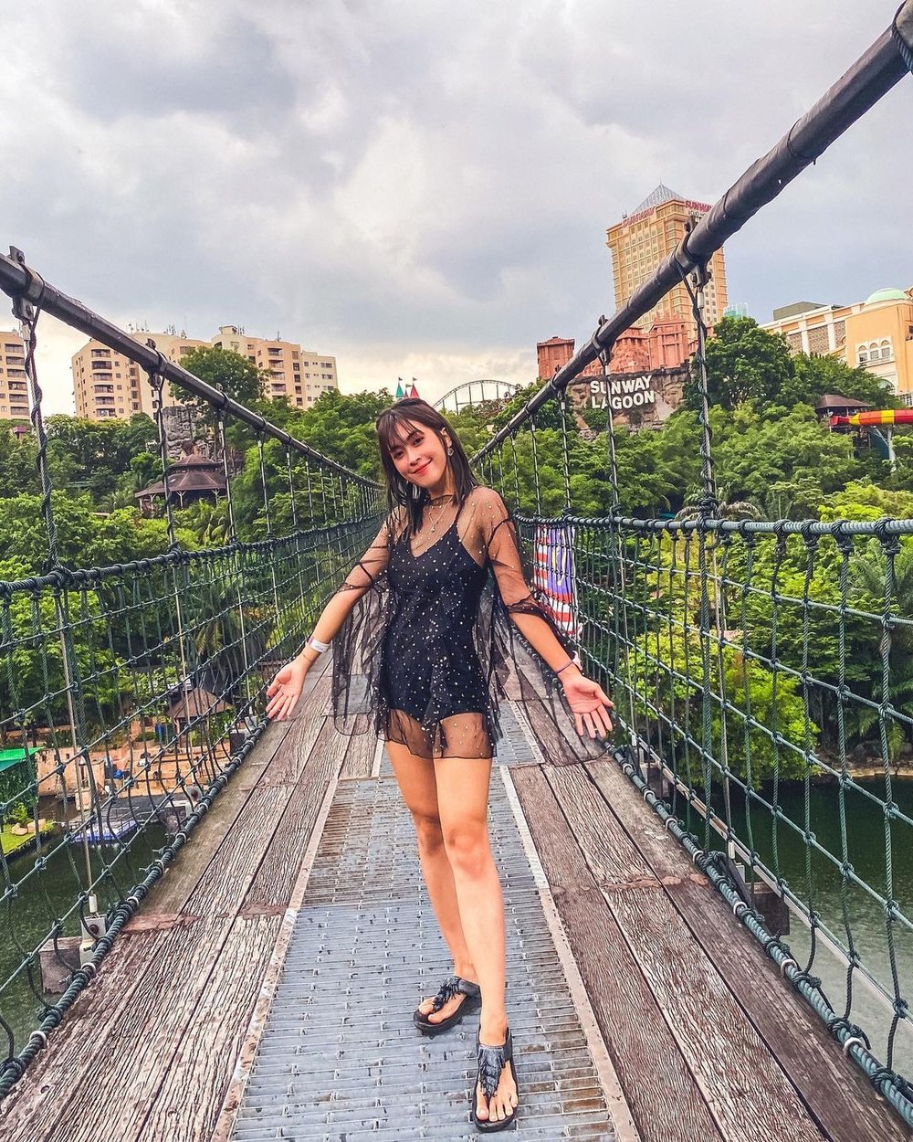 sunway lagoon suspension bridge