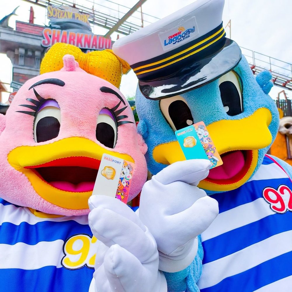 sunway lagoon mascot
