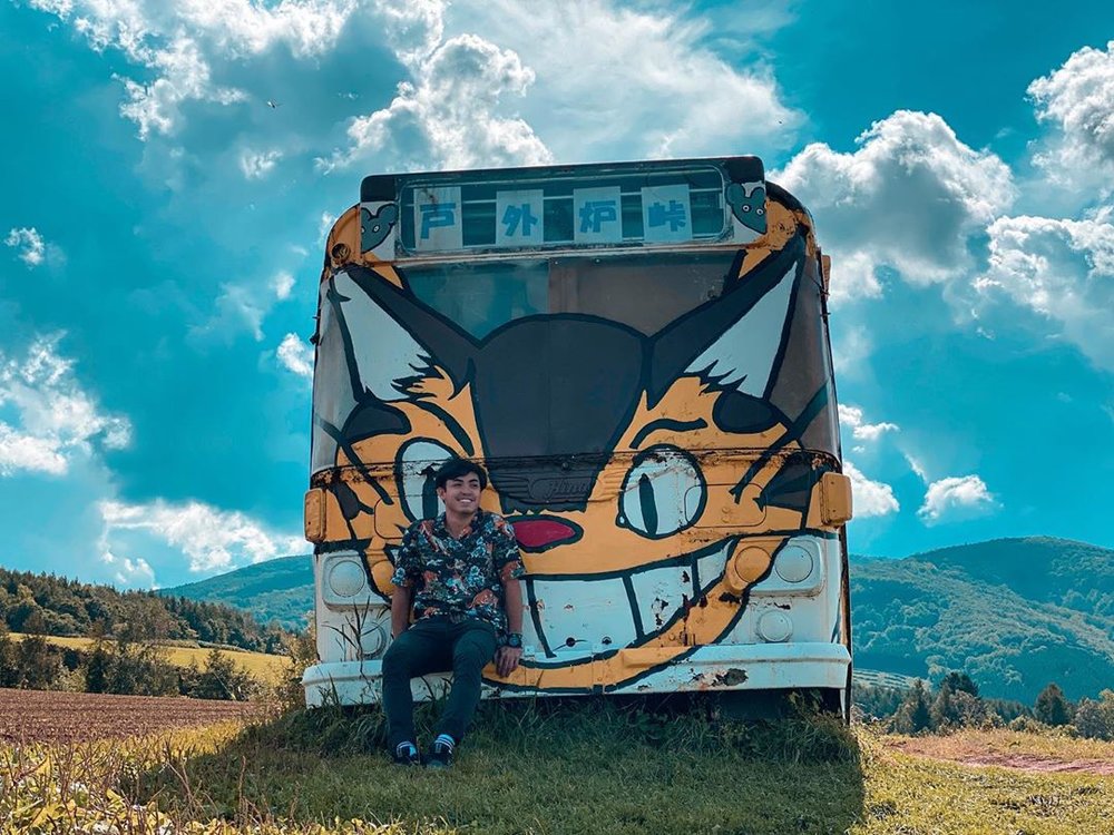 catbus hokkaido japan totoro