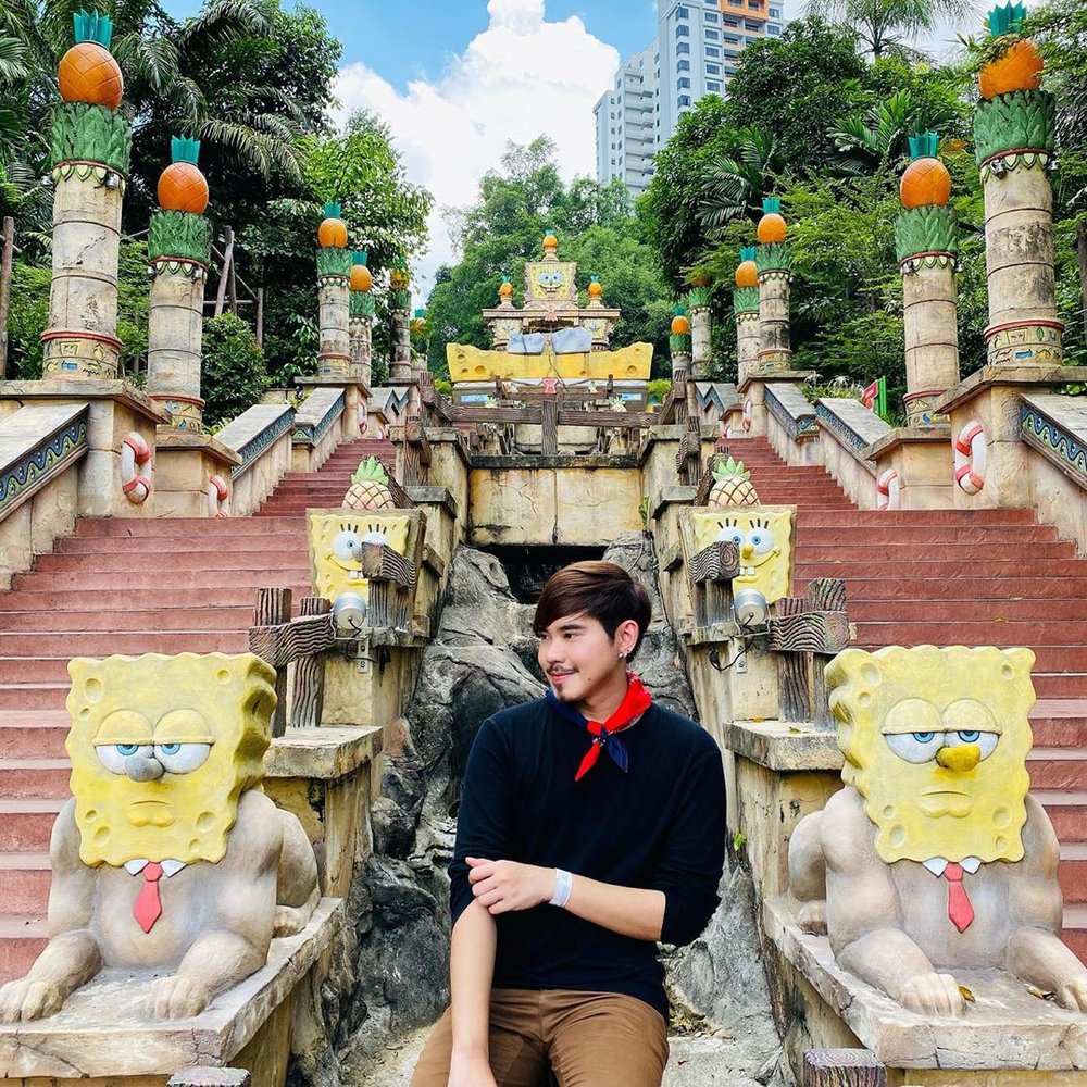 sunway lagoon spongebob