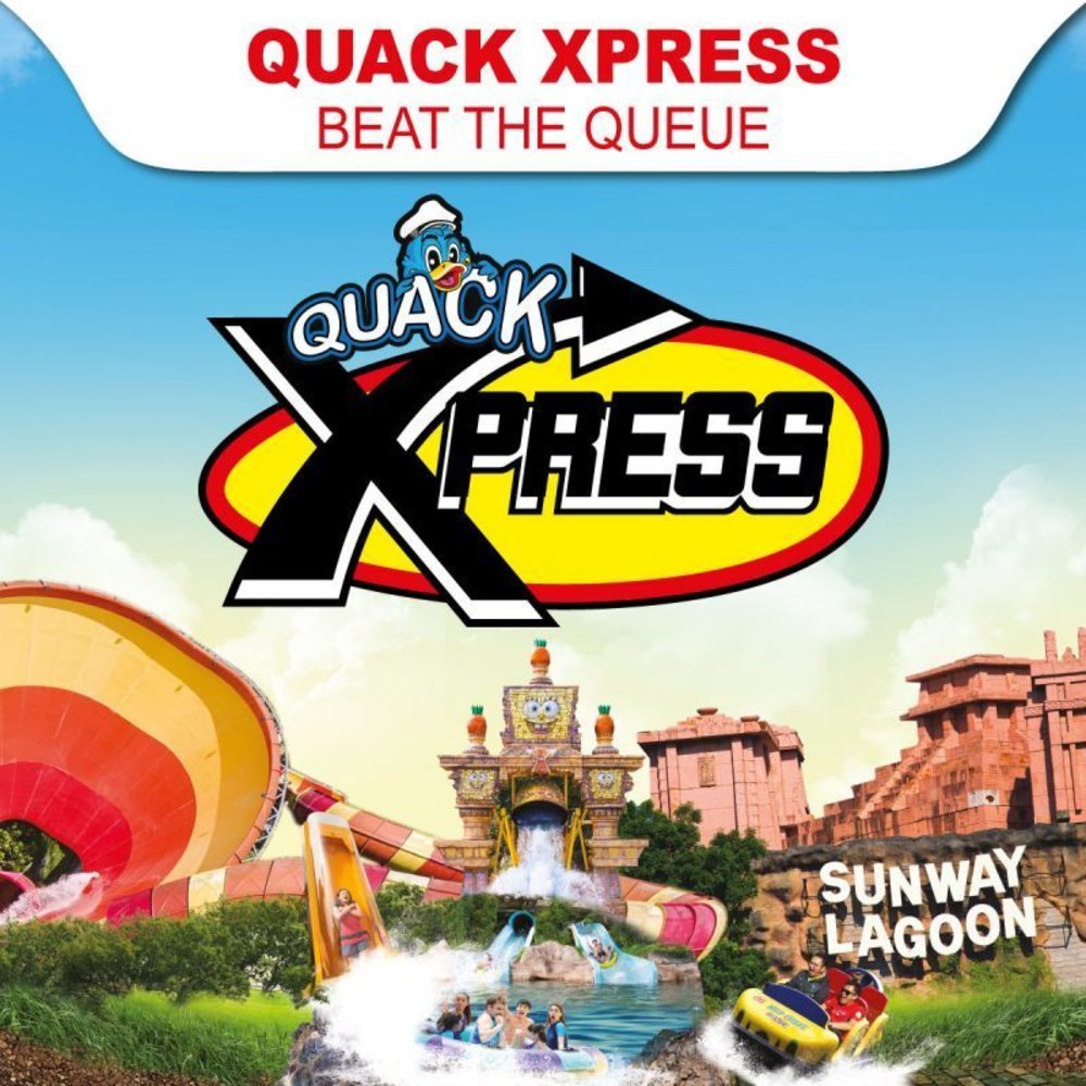 quack xpress sunway lagoon family children