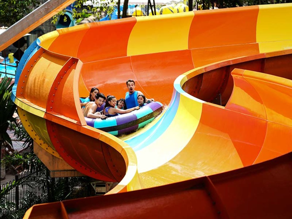 sunway lagoon children family water park 