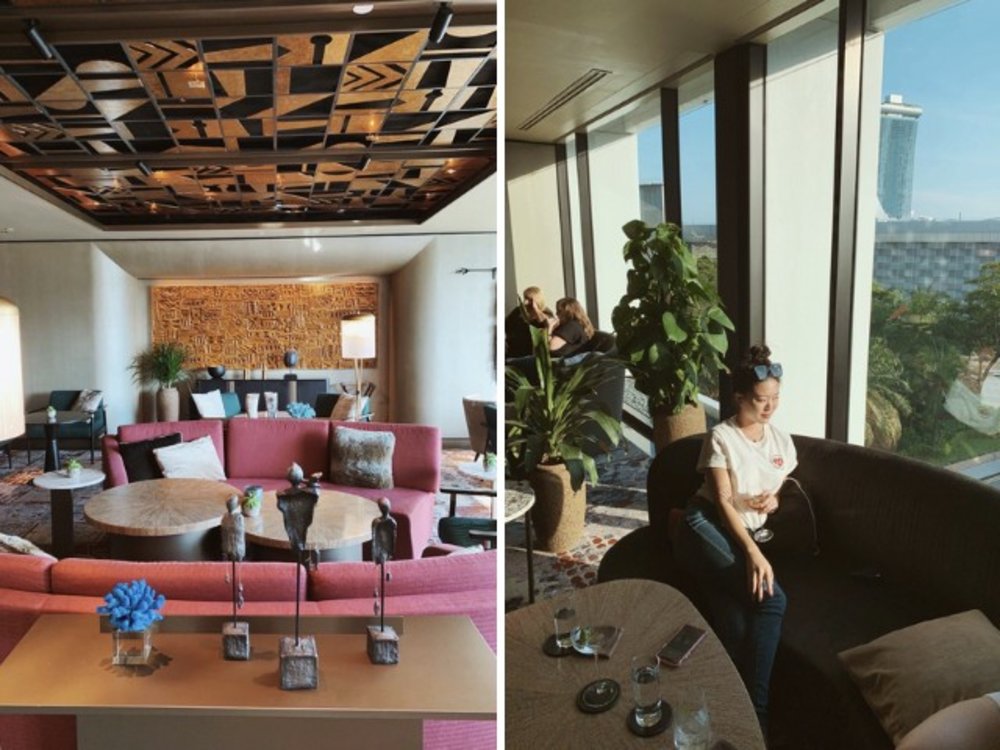 Ambience at MO Bar Mandarin Oriental Singapore