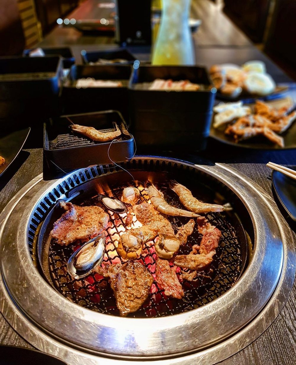 rocku japanese bbq restaurant buffet kl