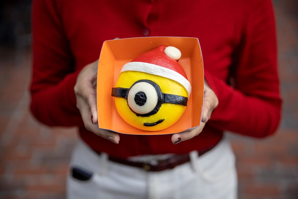 サンタ・ミニオンまん 〜カニクリーム〜