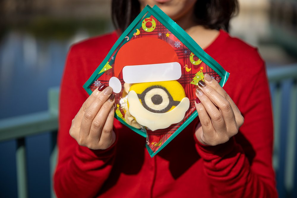 クリスマス・ミニオン・クッキーサンド 〜ホワイトチョコバナナ〜