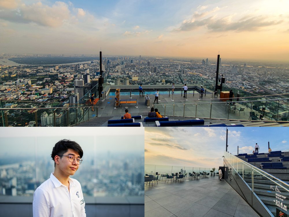 เที่ยวจุดชมวิว 360 องศาของมหานคร สกายวอร์ค (Mahanakhon SkyWalk)