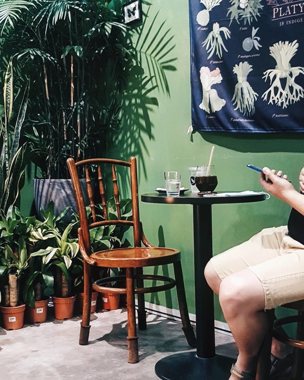 plant and pot studio ampang cafe