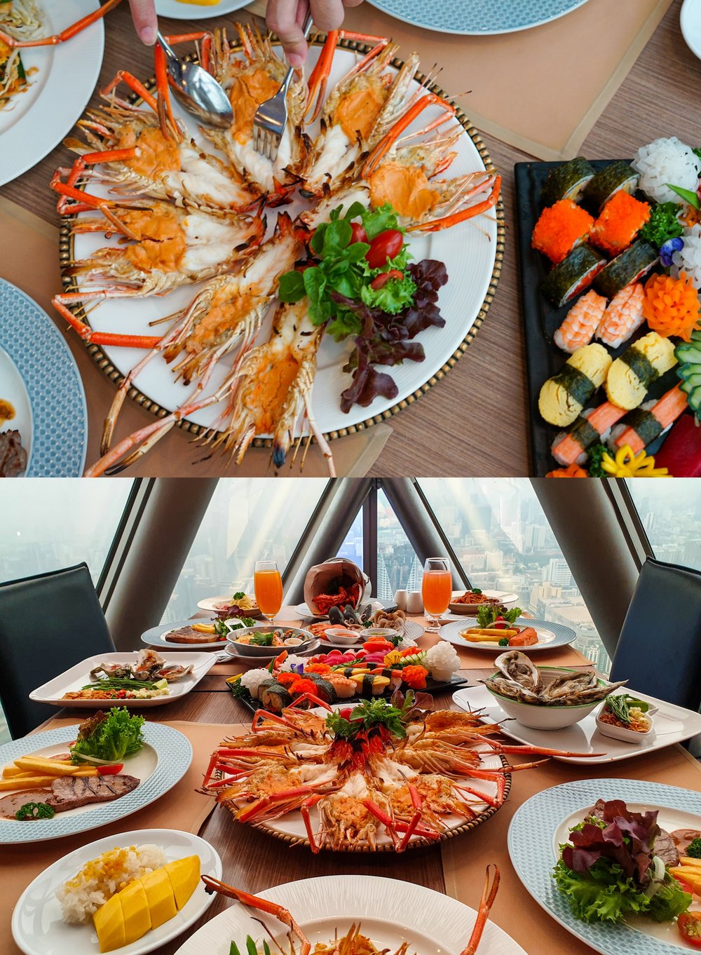 พบกับบุฟเฟ่ต์สุดพรีเมี่ยมที่ห้องอาหาร Bangkok Balcony และ Sky Box