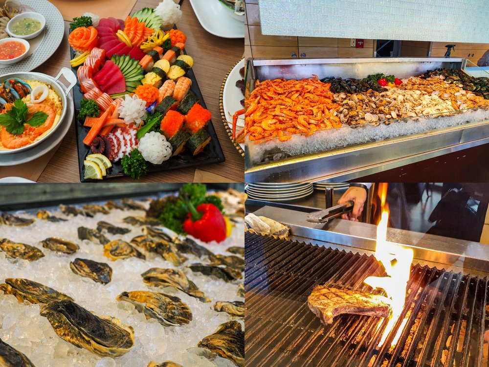 พบกับวัตถุดิบสุดพรีเมี่ยมมากมายที่ห้องอาหาร Bangkok Balcony และ Sky Box