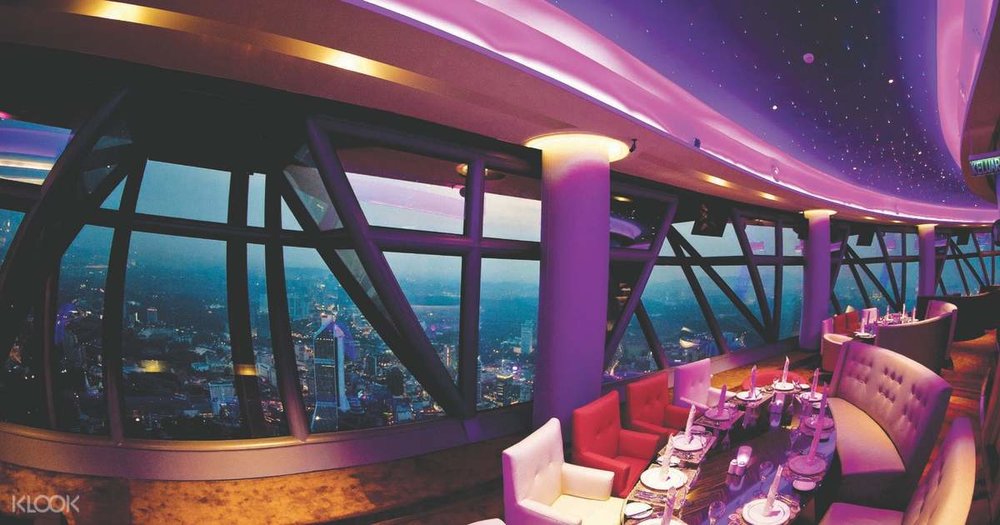 kl tower malaysia atmosphere 360 revolving restaurant