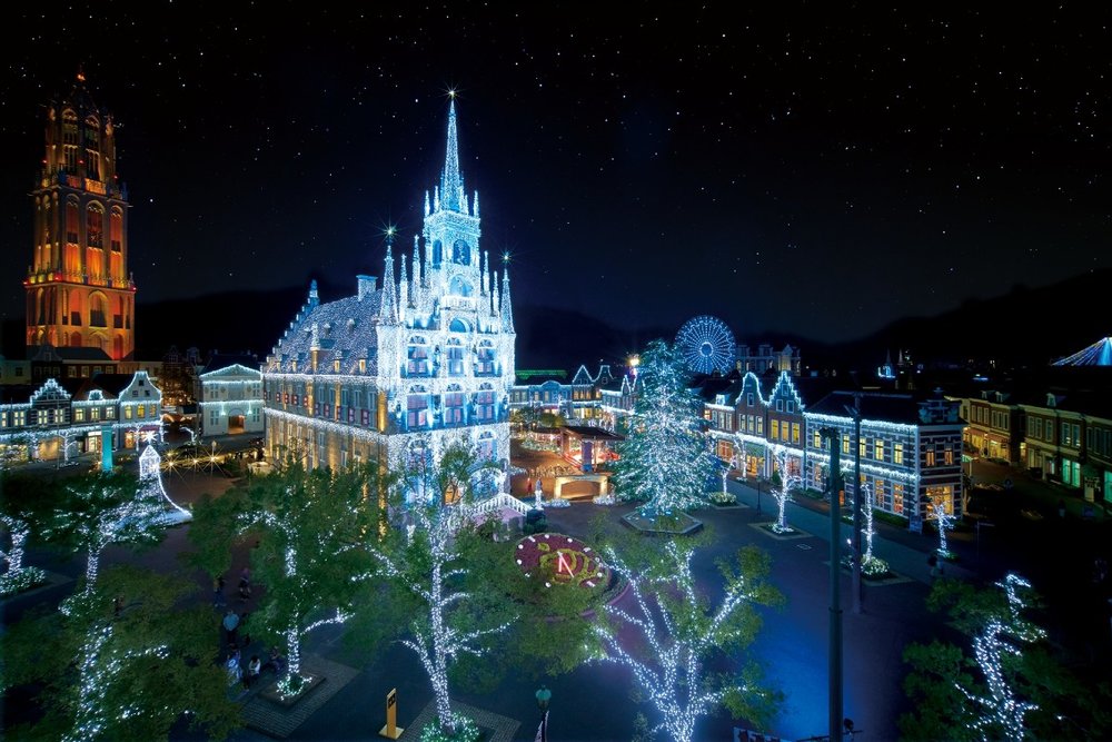 ハウステンボス 白銀の世界