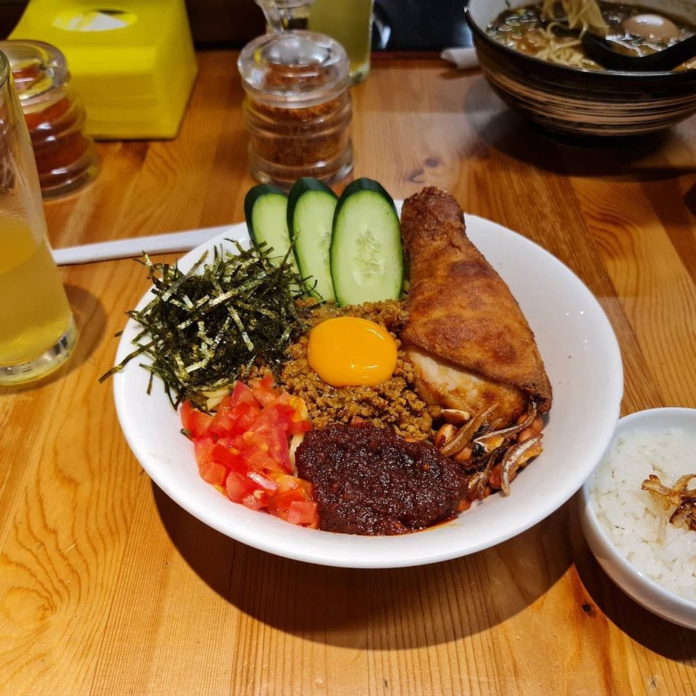 ramen shi shi do nasi lemak ramen