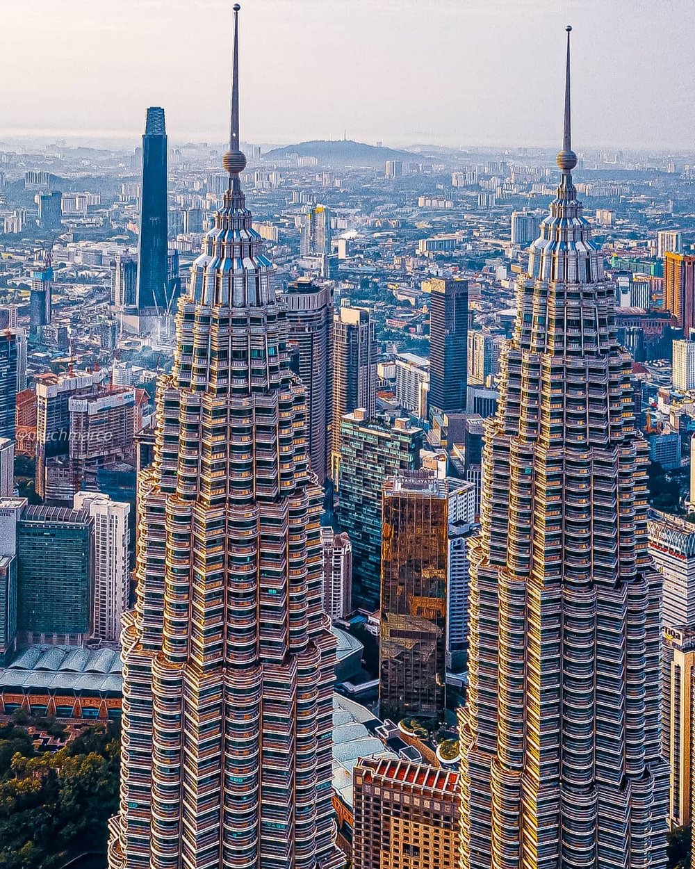 klcc petronas twin towers malaysia kl