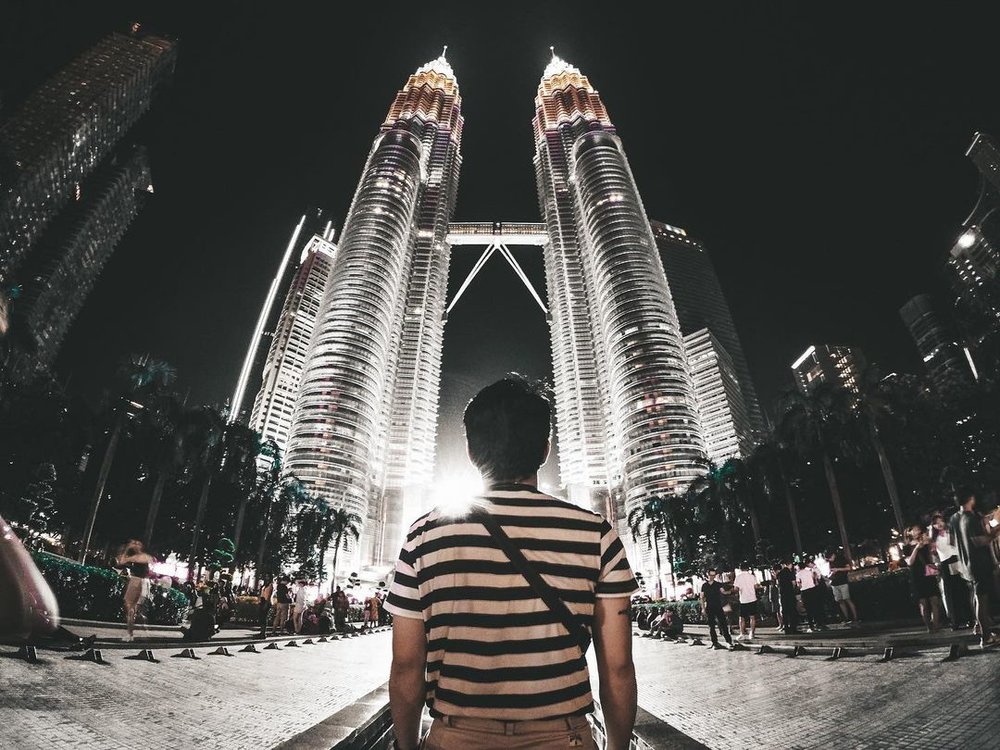 klcc petronas twin towers kl malaysia