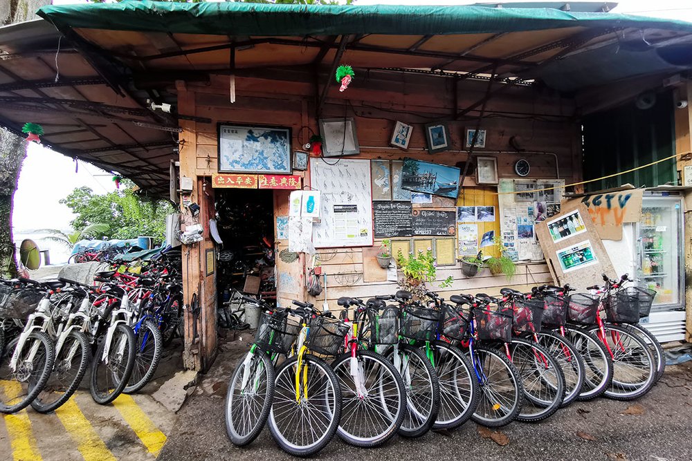 Pulau Ubin Bicycle Shop