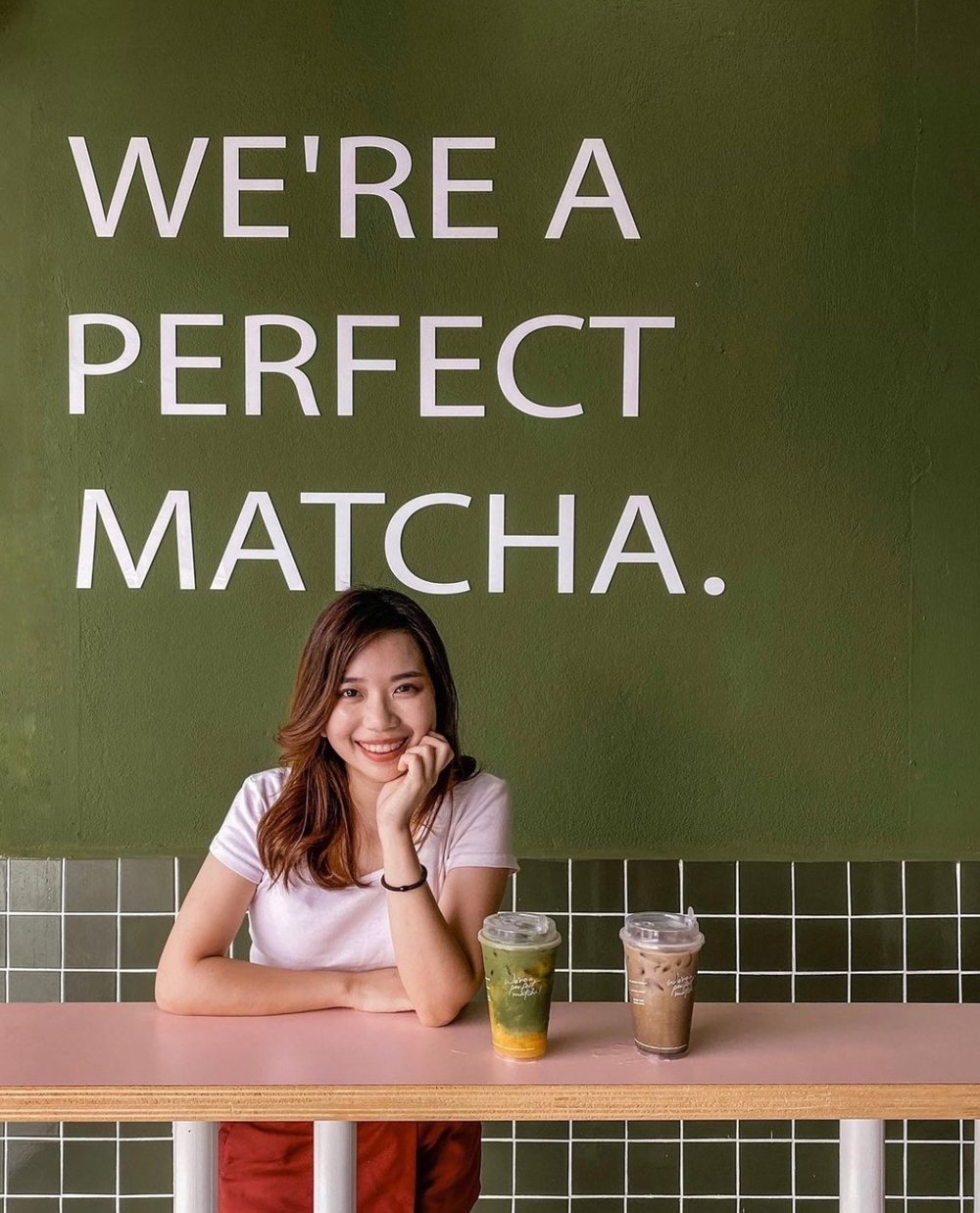 matcha latte dessert cafe kl pj