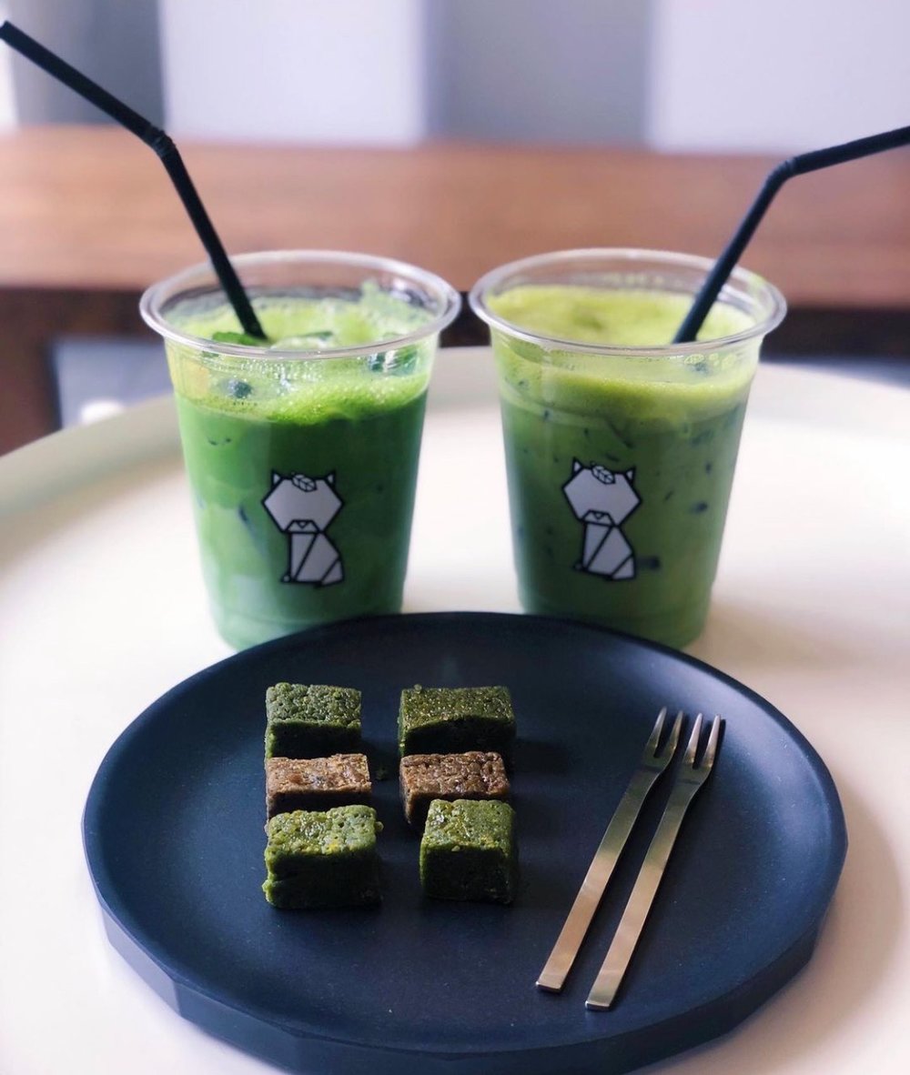 matcha latte dessert cafe kl pj