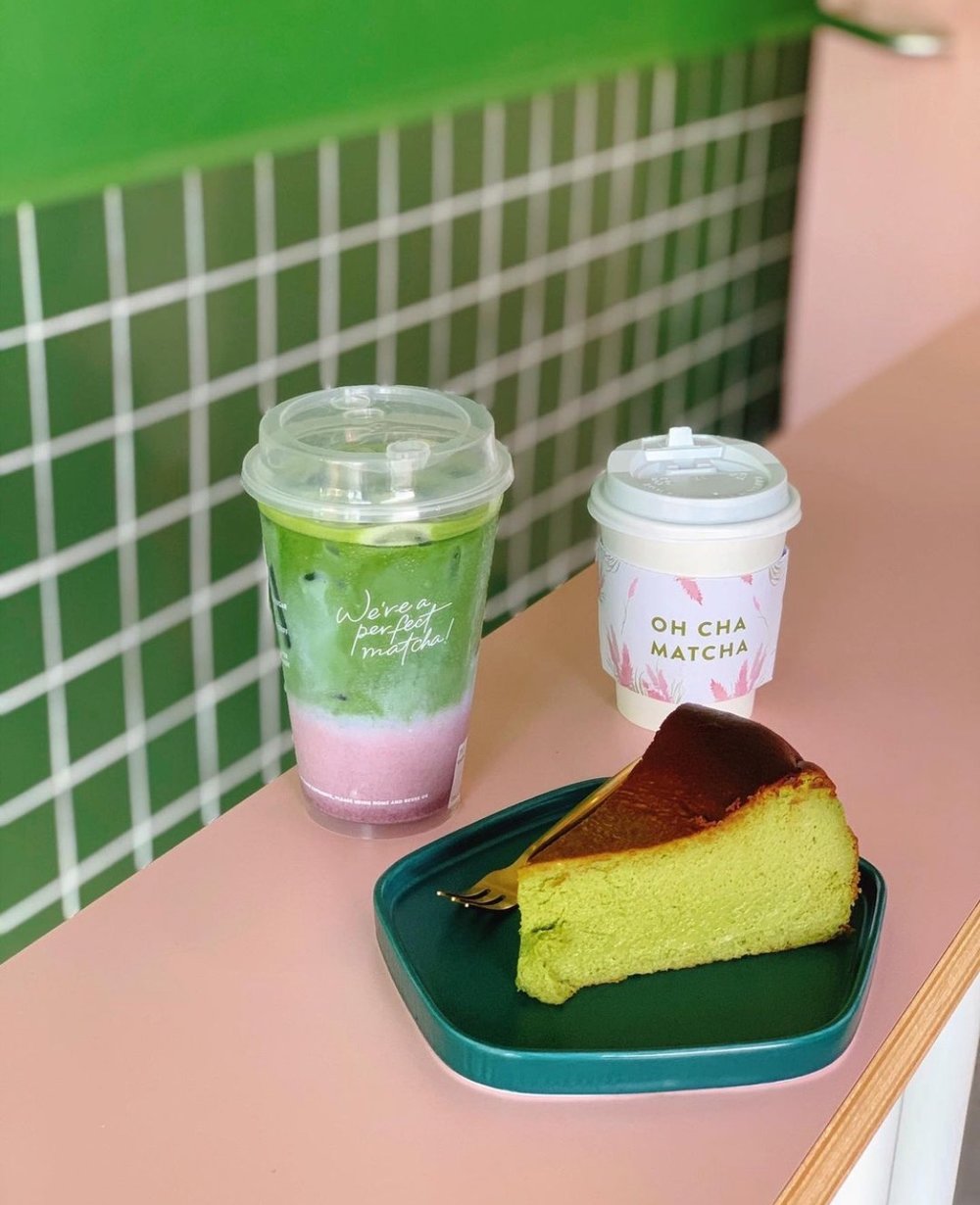 matcha latte dessert cafe kl pj