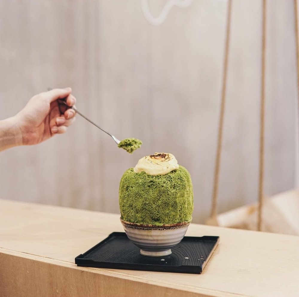 matcha latte dessert cafe kl pj