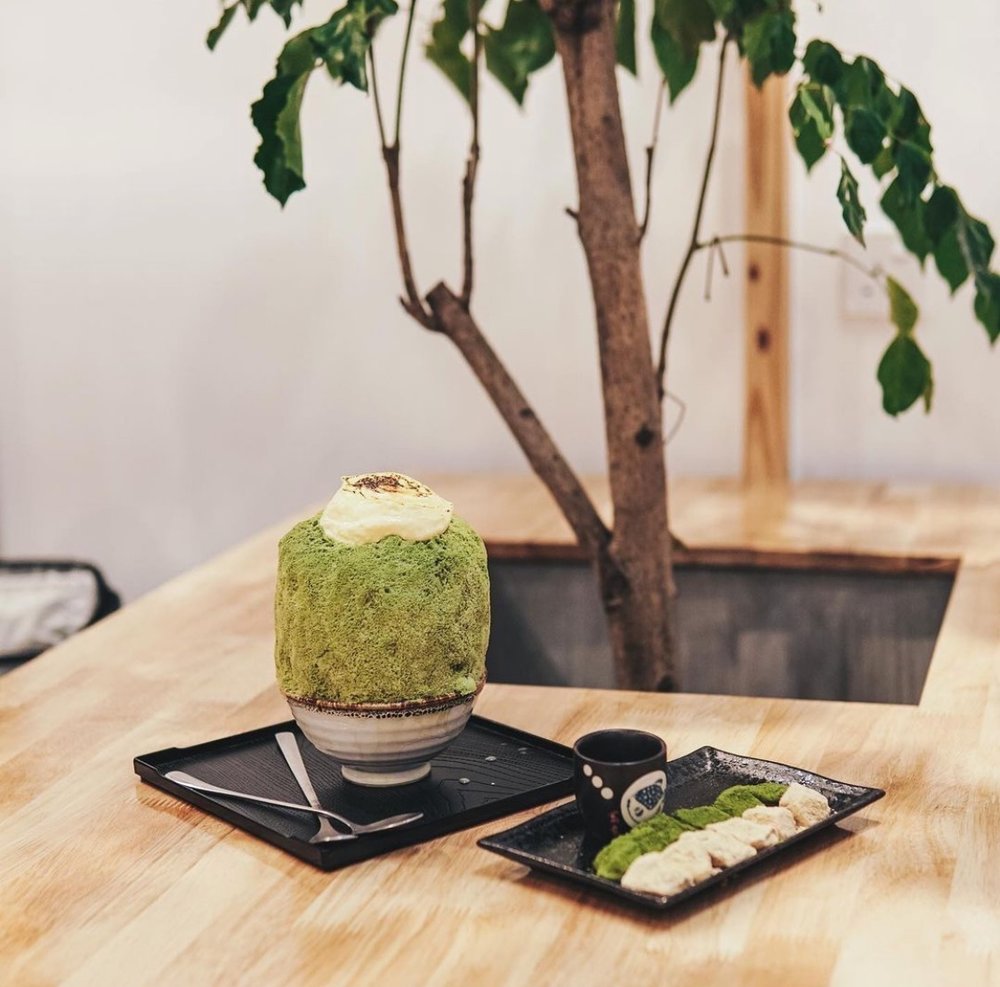 matcha latte dessert cafe kl pj