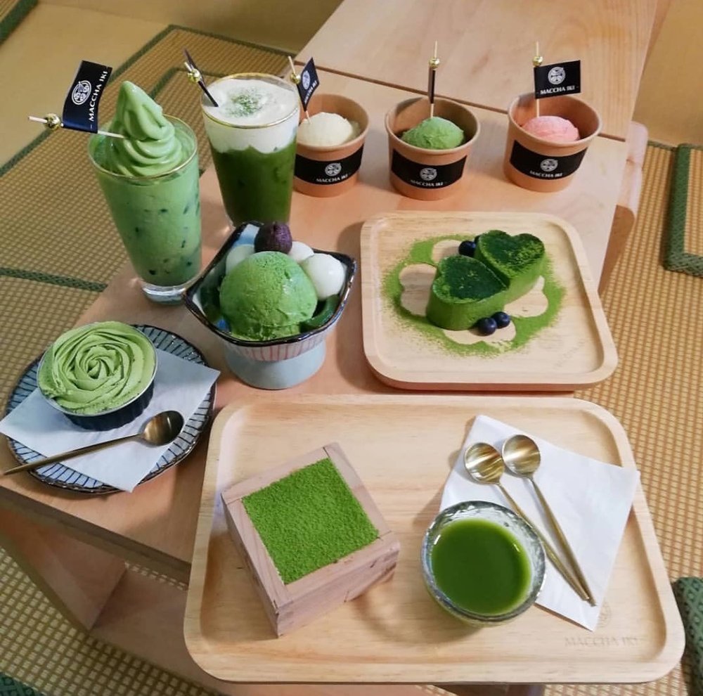 matcha latte dessert cafe kl pj