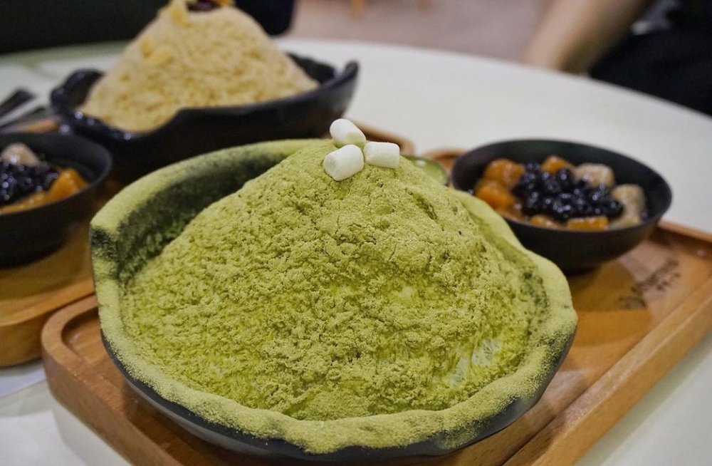 matcha latte dessert cafe kl pj