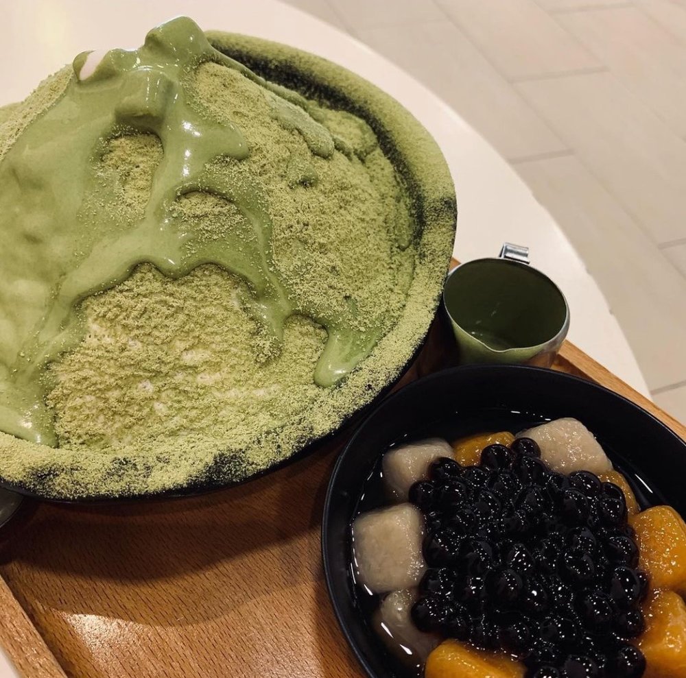 matcha latte dessert cafe kl pj