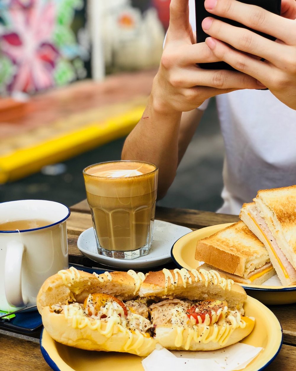 kluang street art food