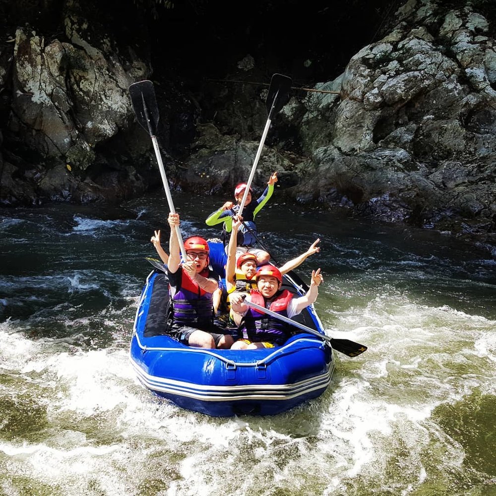 gopeng white water rafting
