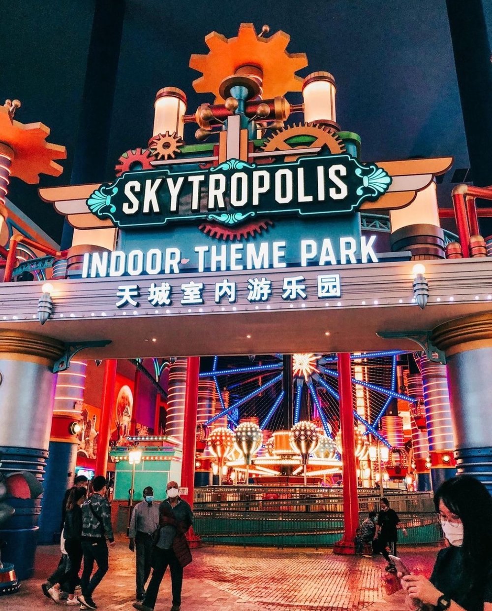 skytropolis genting highland indoor theme park
