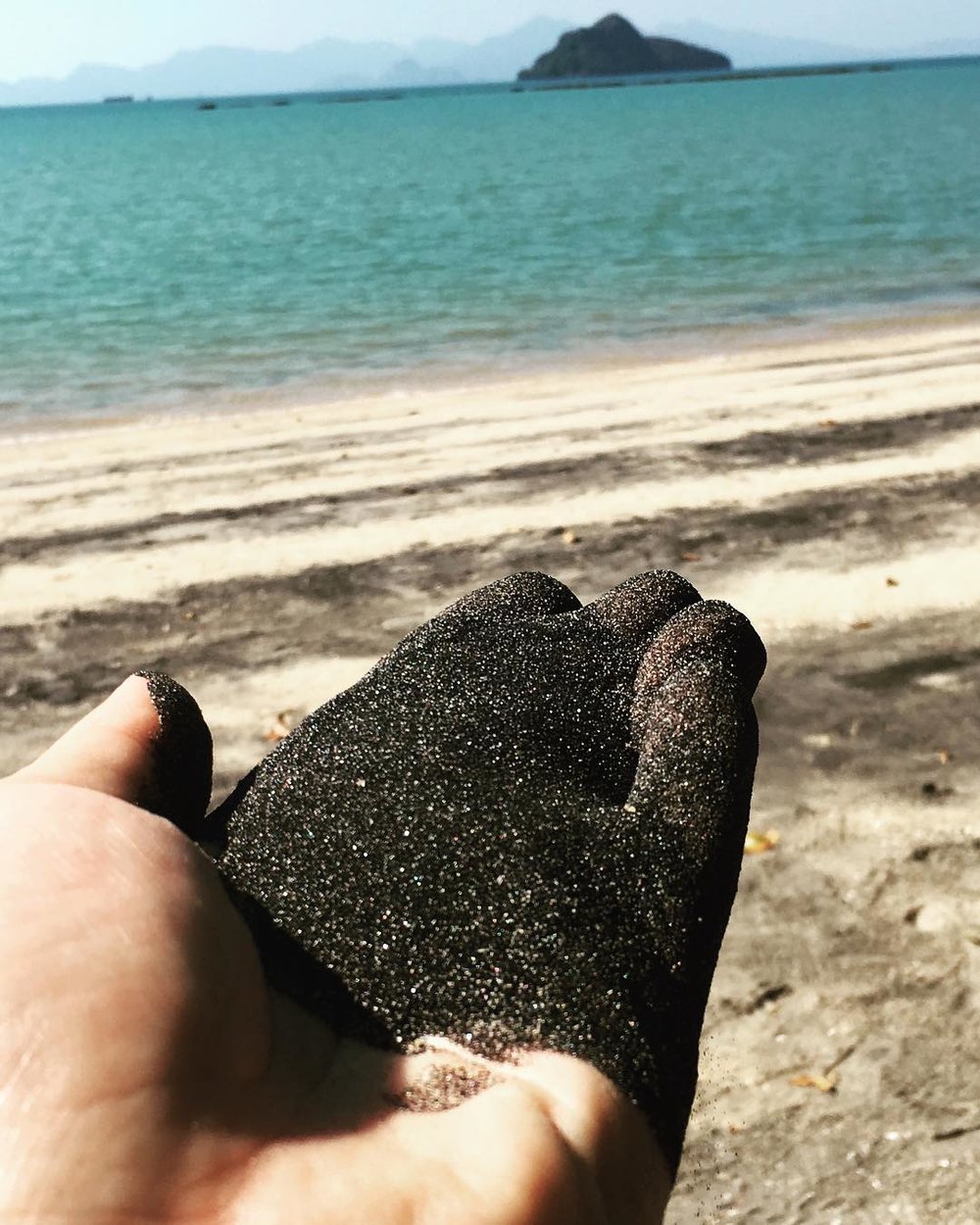 langkawi black sand beach pasir hitam