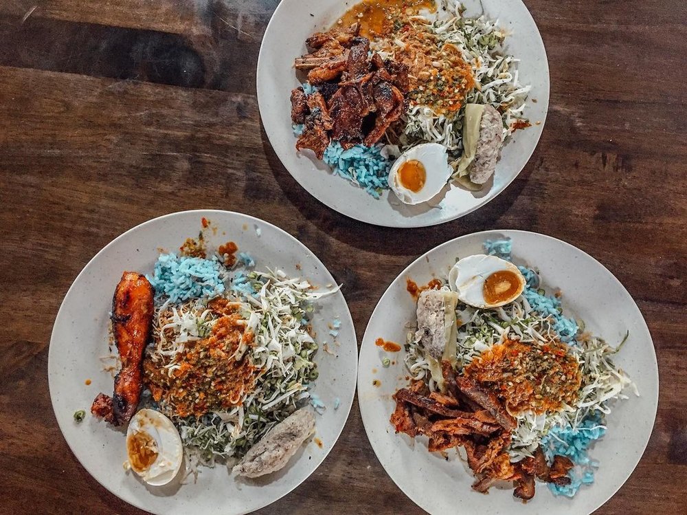 nasi kerabu terengganu