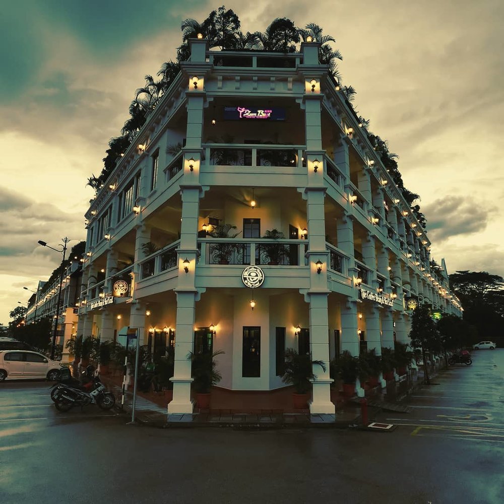 batu pahat old commercial centre