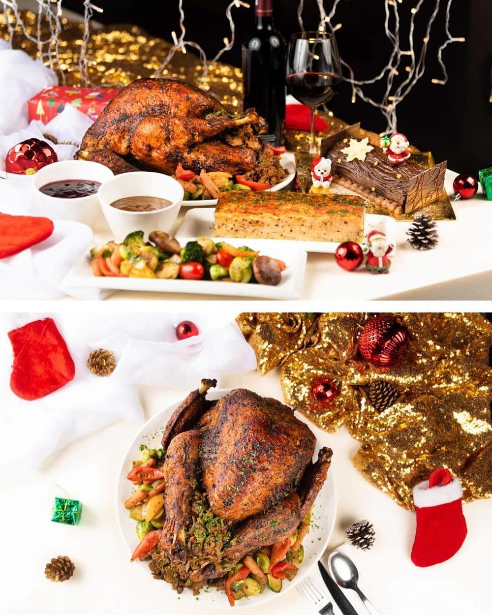 lavo restaurant christmas dinner food delivery turkey kl