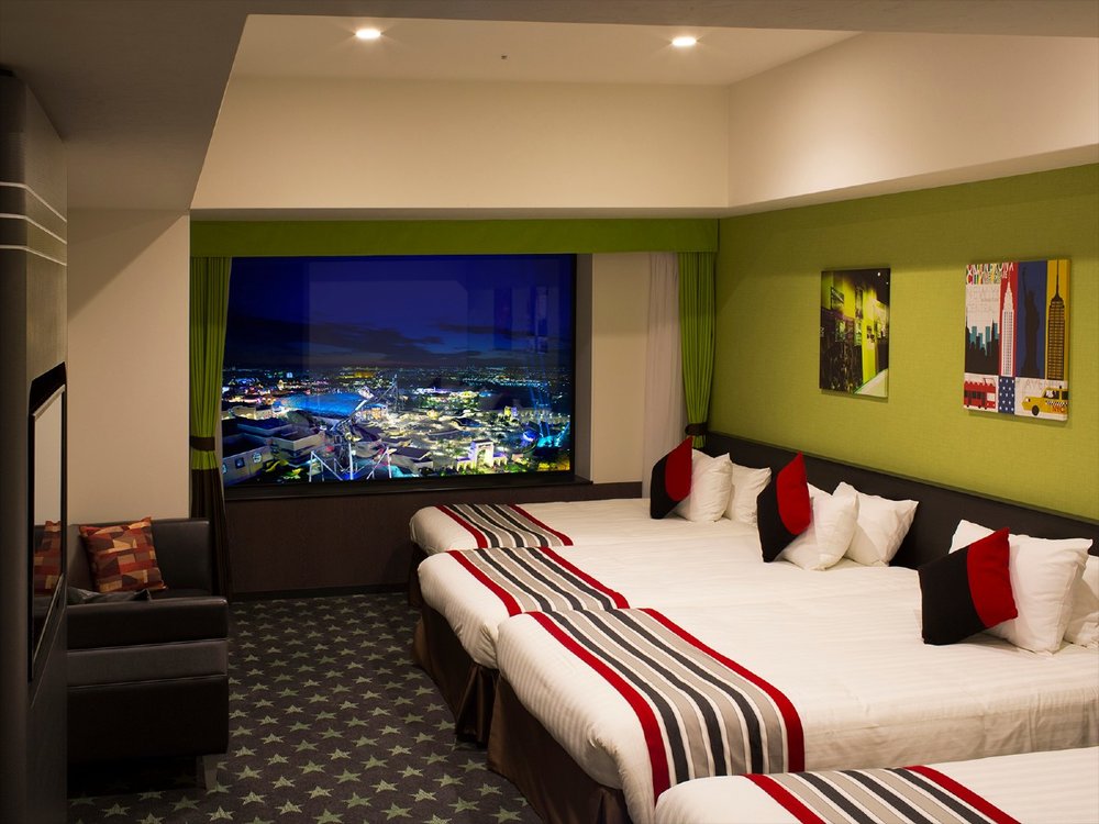 パークフロントホテルのパークが見える部屋